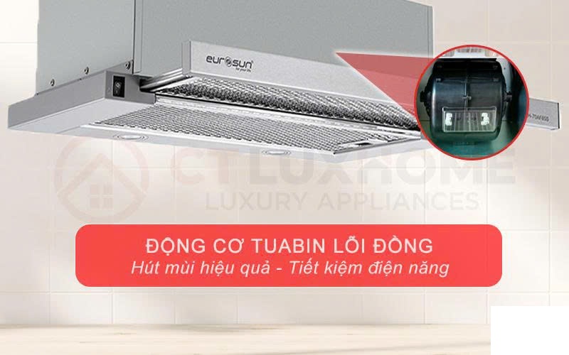 Máy Hút Mùi Âm Tủ Eurosun EH-70AF85S