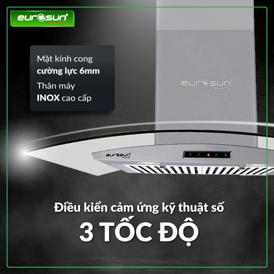 Máy Hút Mùi Eurosun EH-90K26S