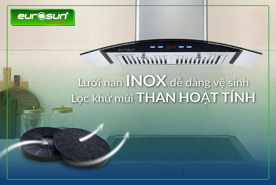Máy Hút Mùi Eurosun EH-90K11E