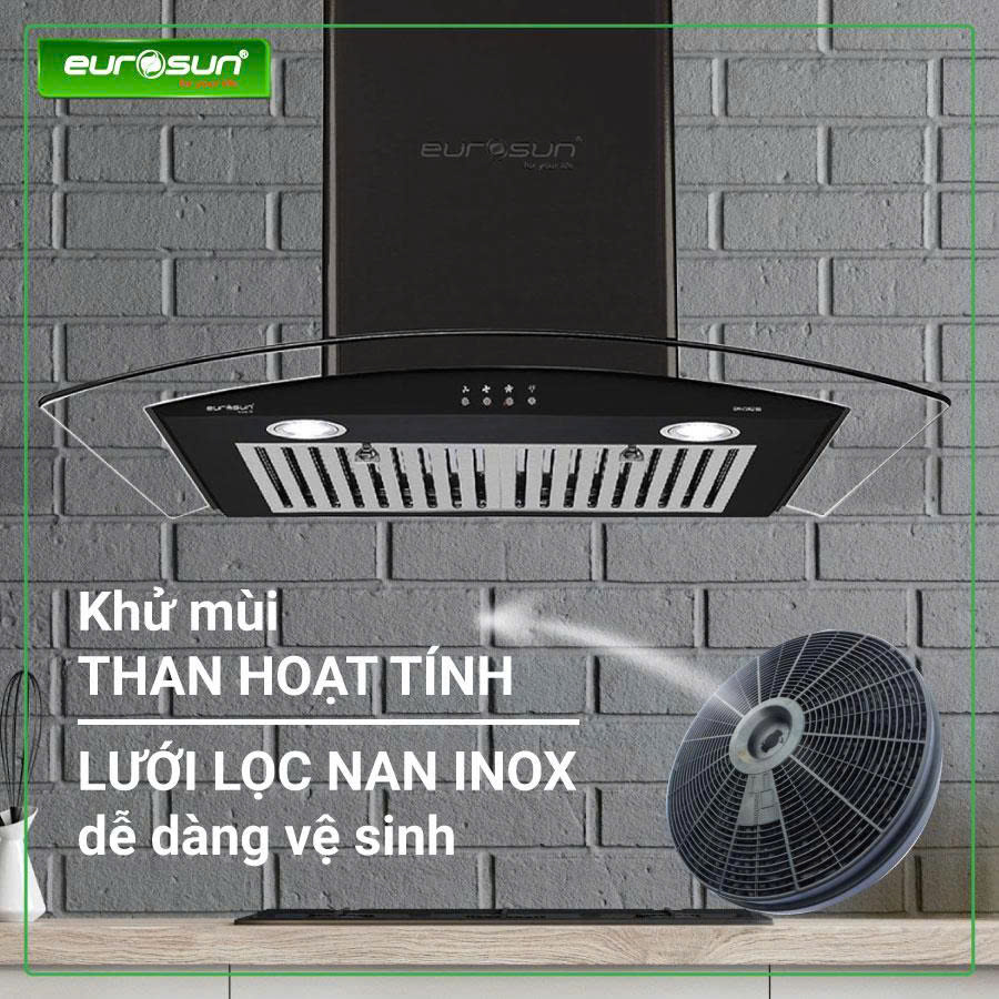 Máy hút mùi Eurosun EH-90K21B