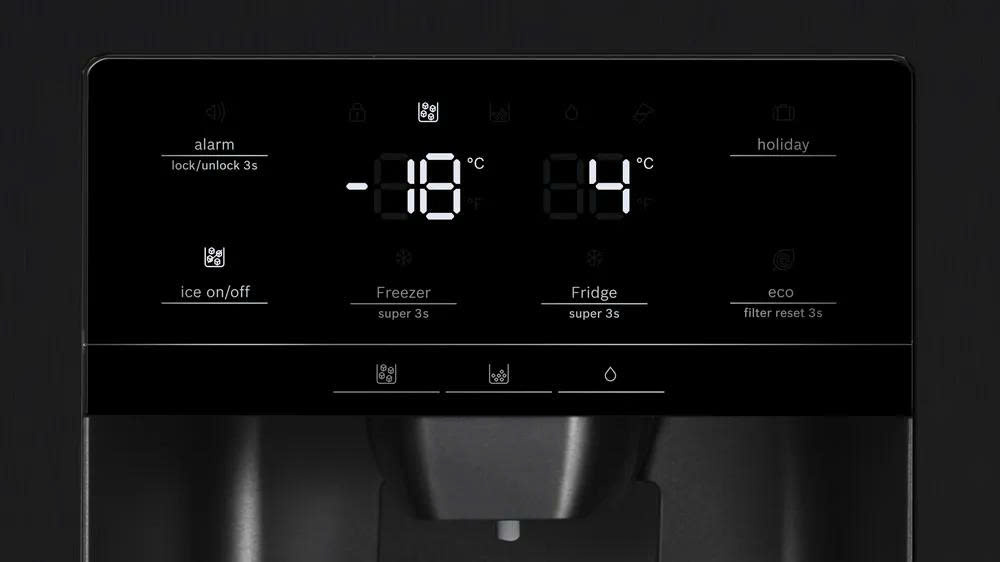 Tủ lạnh Side By Side BOSCH KAD93ABEP | Serie 6