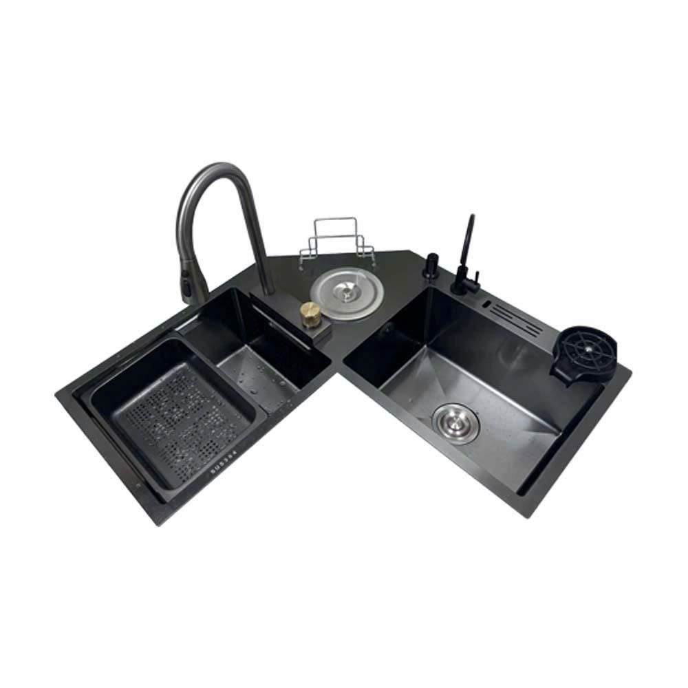 Chậu rửa KAFF INOX KF-ZJ9980-B