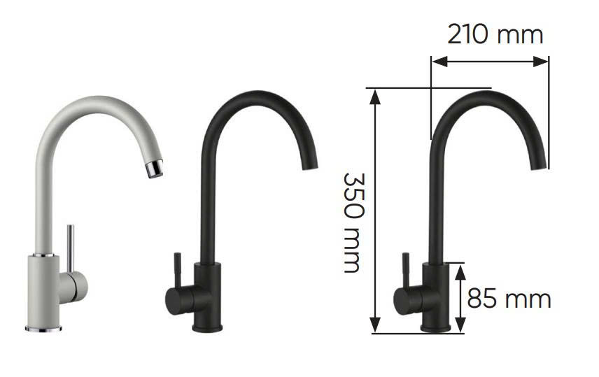 Vòi rửa đá KAFF KF-L9
