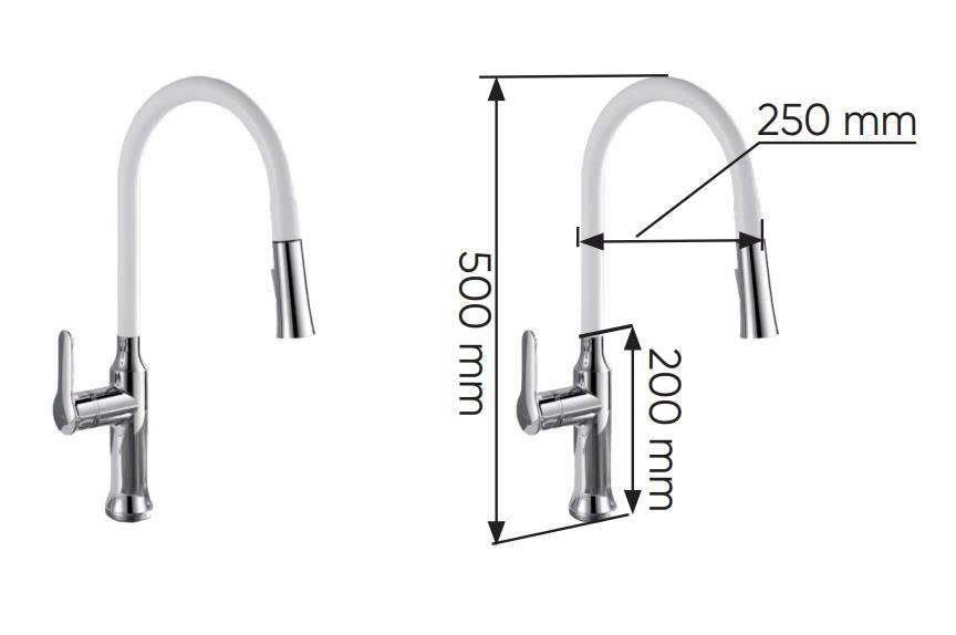 Vòi rửa đá KAFF KF-C16