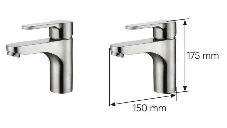 Vòi Rửa Inox KAFF KF-FC8375