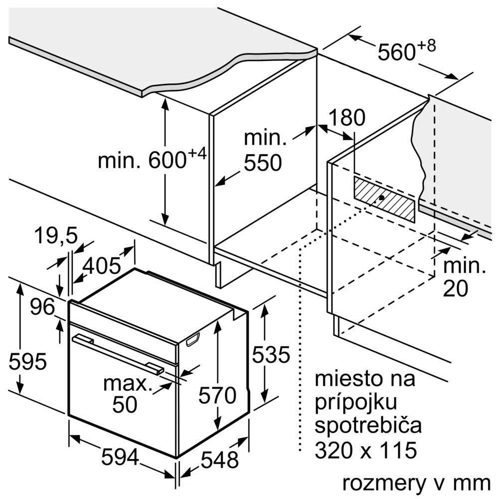 Lò nướng & hấp BOSCH HQA574ES3 | Series 4