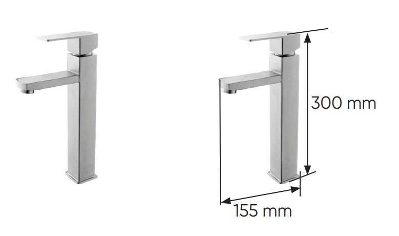 Vòi Rửa Inox KAFF KF-FC83021