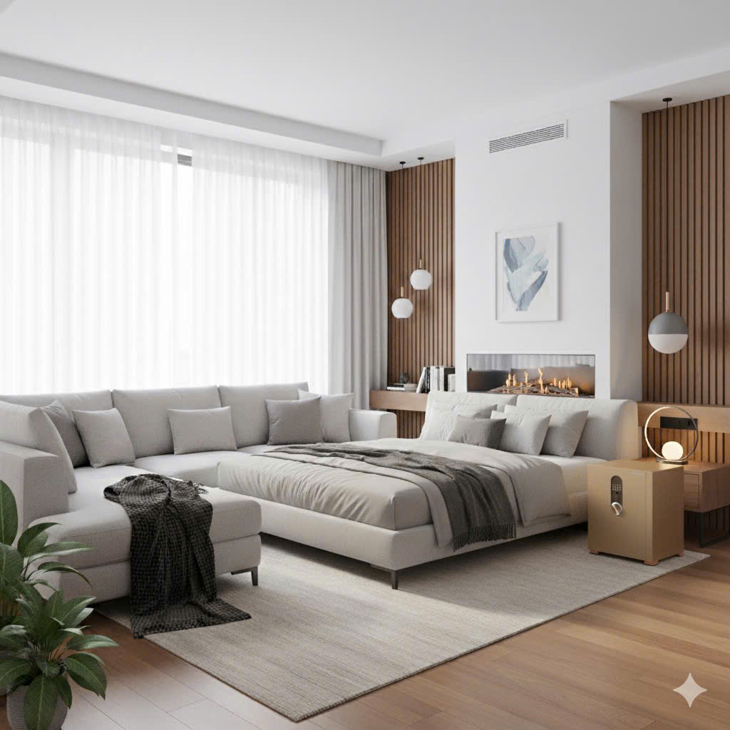 Két Sắt Thông Minh KASSLER KL-55H8 Gold Sand