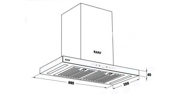 Máy Hút Mùi KAFF KF-FLAT7735B BOST