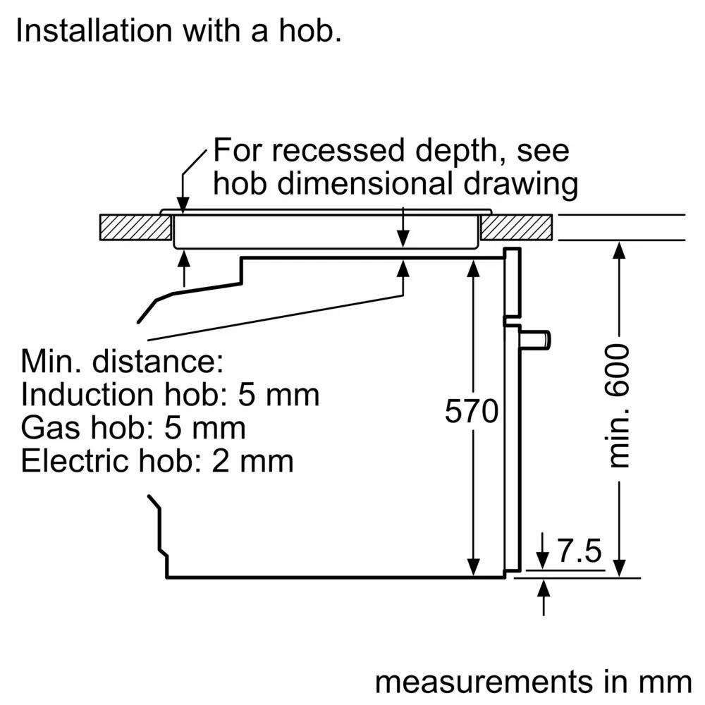 Lò nướng kèm hơi nước BOSCH HQA514ES3 | Series 4
