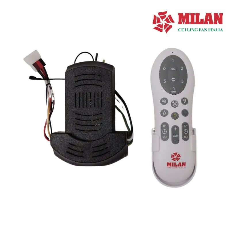 Quạt Trần FENGYE-MILAN FY588 Màu Đồng Cát 1,06m