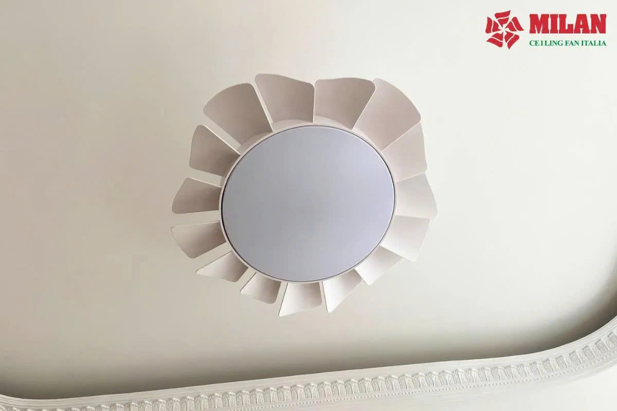 Quạt Trần FENGYE-MILAN FY566 Màu Trắng