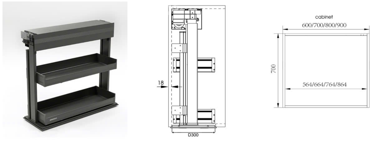 Giá gia vị điện EUROGOLD ESV8960Pro | ESV8970Pro | ESV8980Pro | ESV8990Pro