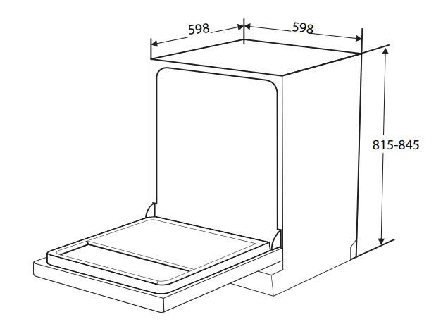 Máy Rửa Chén GrandX SMS7GX86B