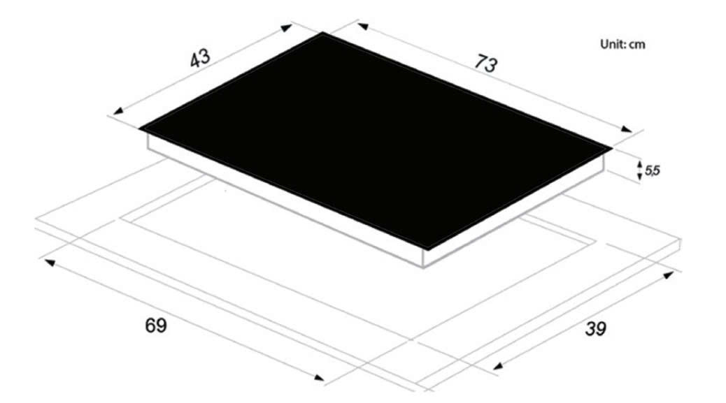 Bếp từ SPELIER SPM T85N