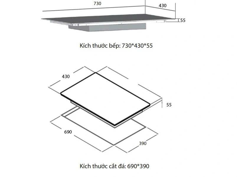 Bếp từ SPELIER STL 250C