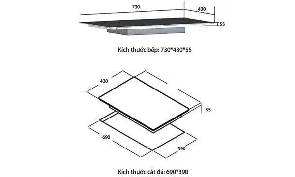 Bếp từ SPELIER STL 210C