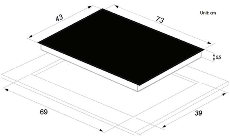 Bếp từ SPELIER SPM T85N
