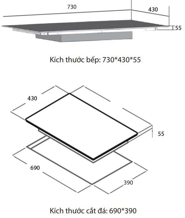 Bếp từ SPELIER STL 250C