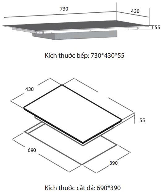 Bếp từ SPELIER STL 220C