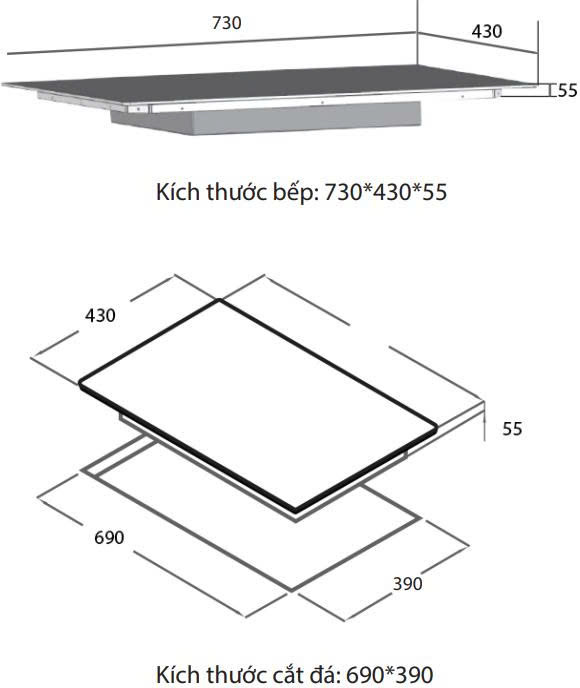 Bếp từ SPELIER STL 230C