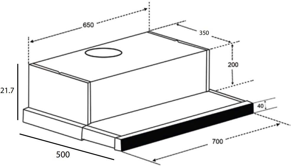 Máy Hút Mùi SPELIER SP 70 AH