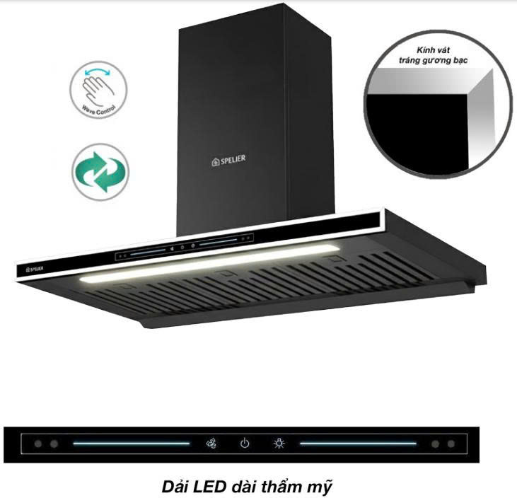 Máy Hút Mùi SPELIER SP 109 HC Lux