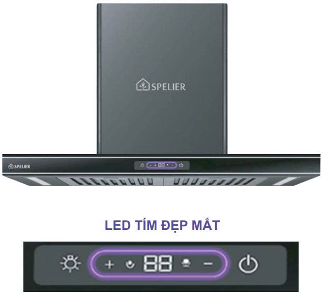 Máy Hút Mùi SPELIER SP 109 MC Ver Plus