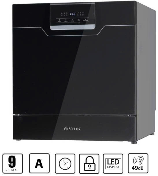 Máy rửa chén SPELIER SMS 09 DW-01X