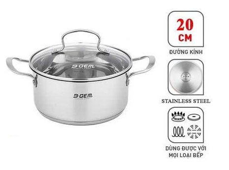 Bộ nồi B-gem BG-888NEW