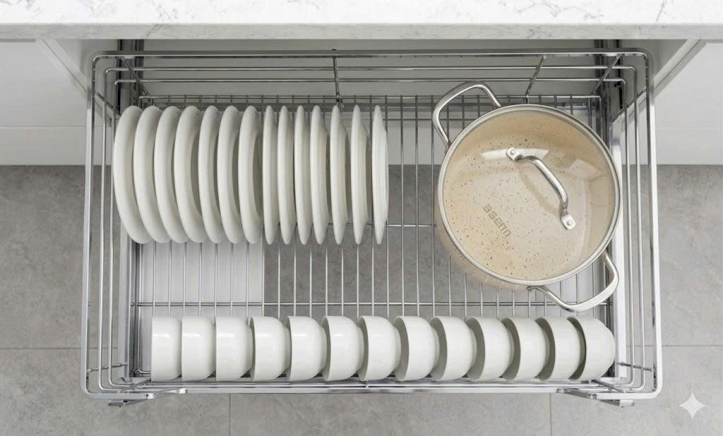 Giá Bát Đĩa Nan Dẹt B-gem BG-KC02A.700 | KC02A.800 | KC02A.900