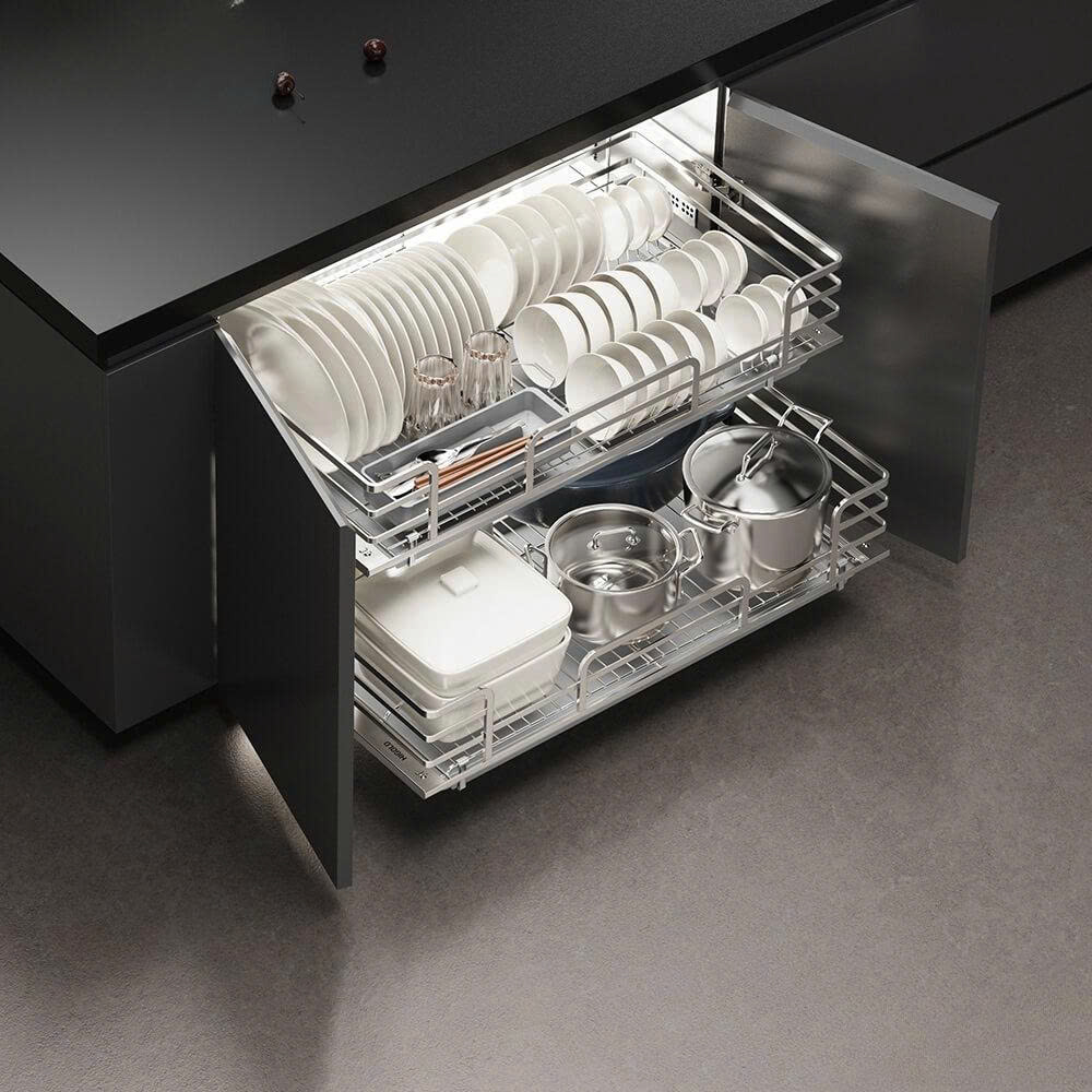 Giá Bát Đĩa Nan Dẹt B-gem BG-KC02A.700 | KC02A.800 | KC02A.900