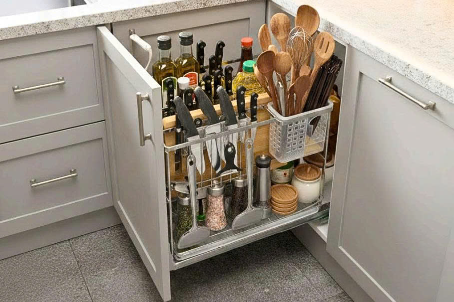 Kệ Dao Thớt Nan Dẹt B-gem BG-KDT02.350 | KDT02.400