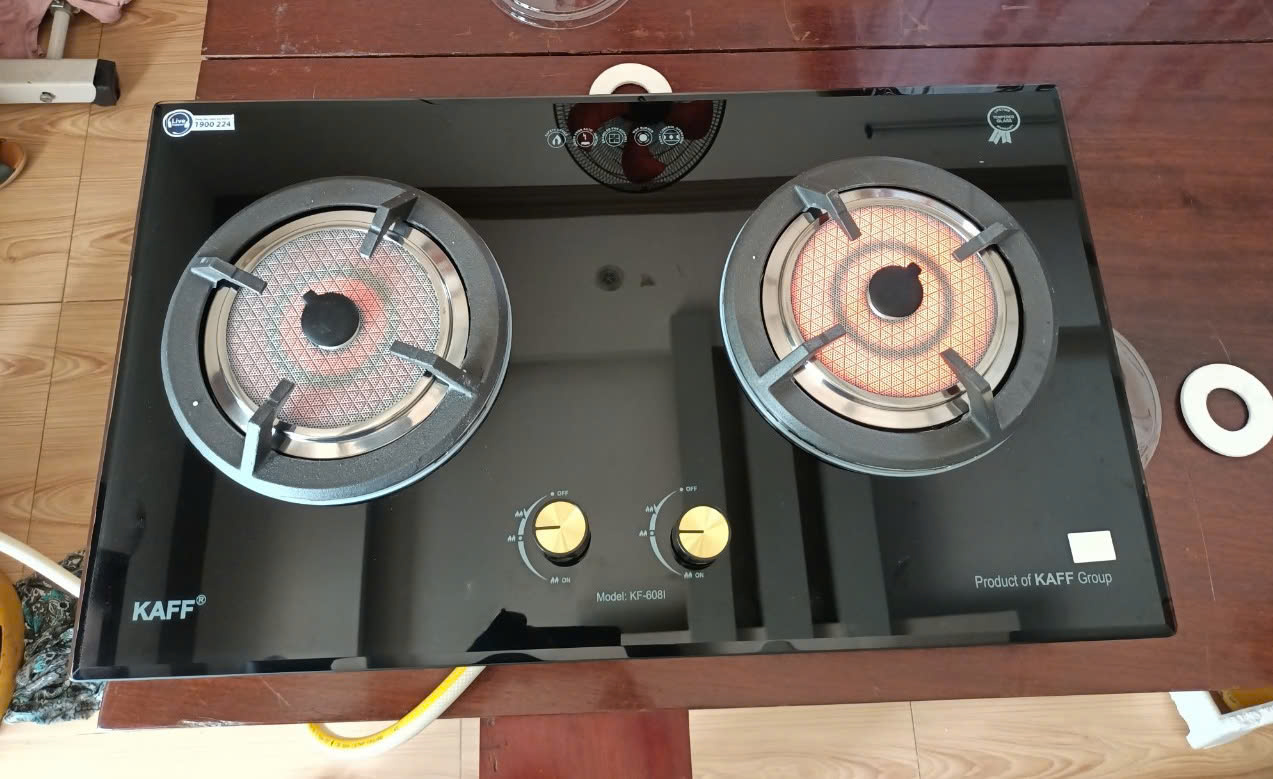 Bếp gas âm hồng ngoại KAFF KF-608I