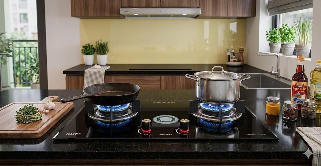 Bếp gas âm KAFF KF-670