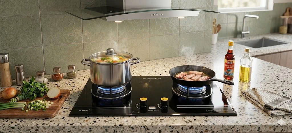 Bếp gas âm KAFF KF-212