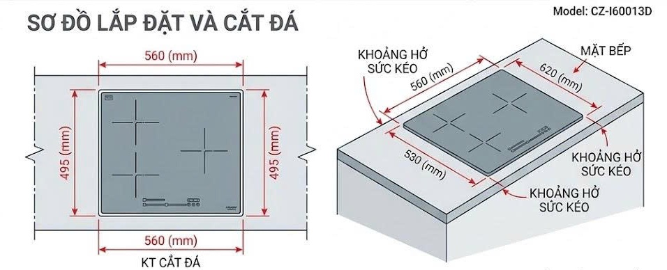 Bếp Từ Canzy CZ-656HNT