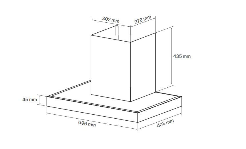 Máy hút mùi Canzy CZ-H276CT
