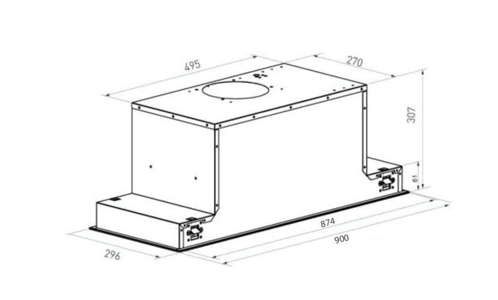 Máy Hút Mùi Canzy CZ-68DT