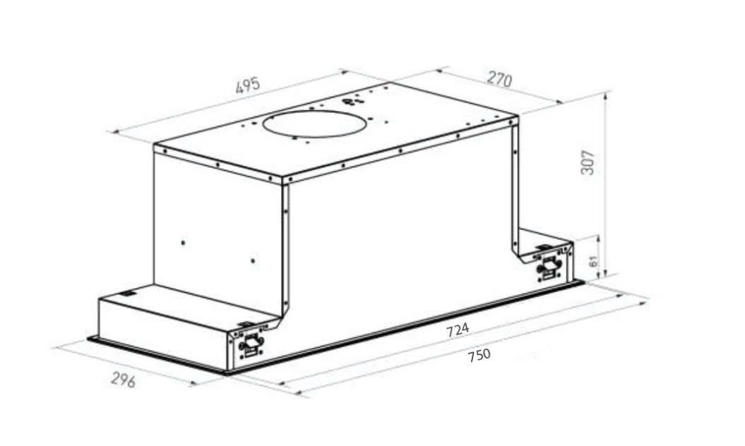 Máy Hút Mùi Canzy CZ-68D