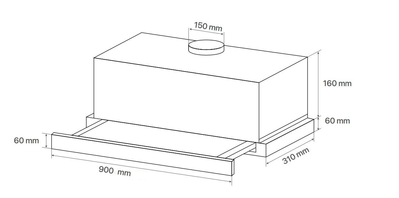 Máy Hút Mùi Canzy CZ-H190ATC