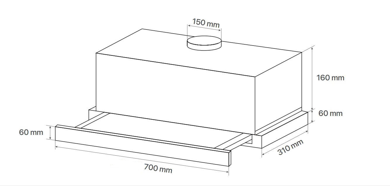 Máy Hút Mùi Canzy CZ-EH85GL