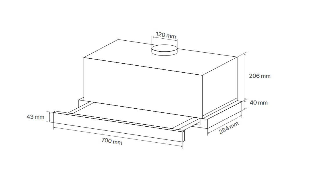 Máy Hút Mùi CANZY CZ-D700S