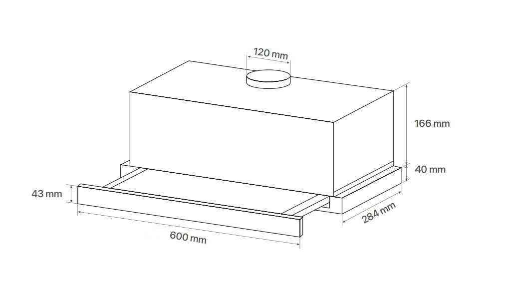 Máy Hút Mùi Canzy CZ-D600B