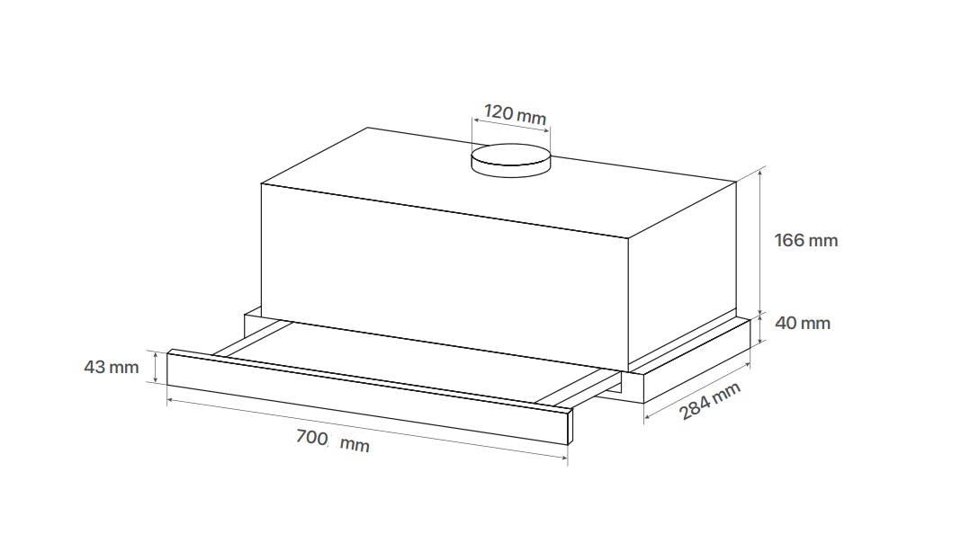 Máy Hút Mùi Canzy CZ-D700B