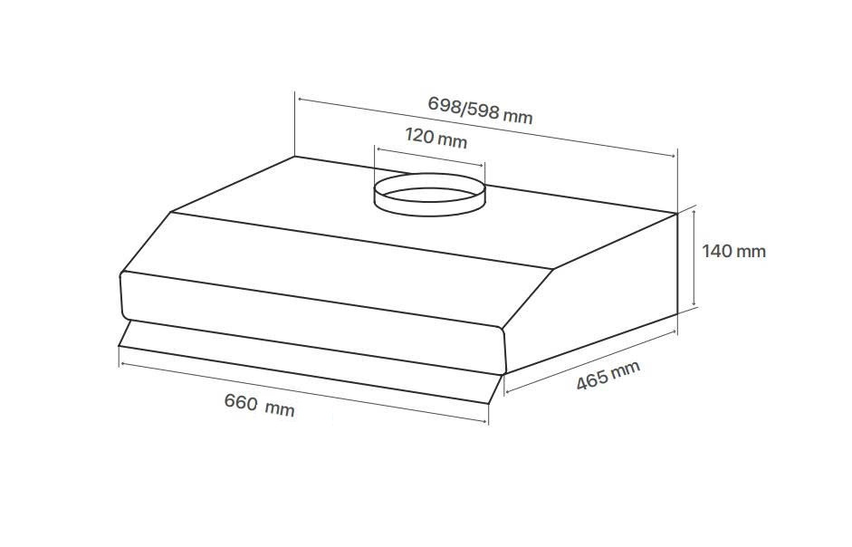 Máy hút mùi Canzy CZ-H2170CD