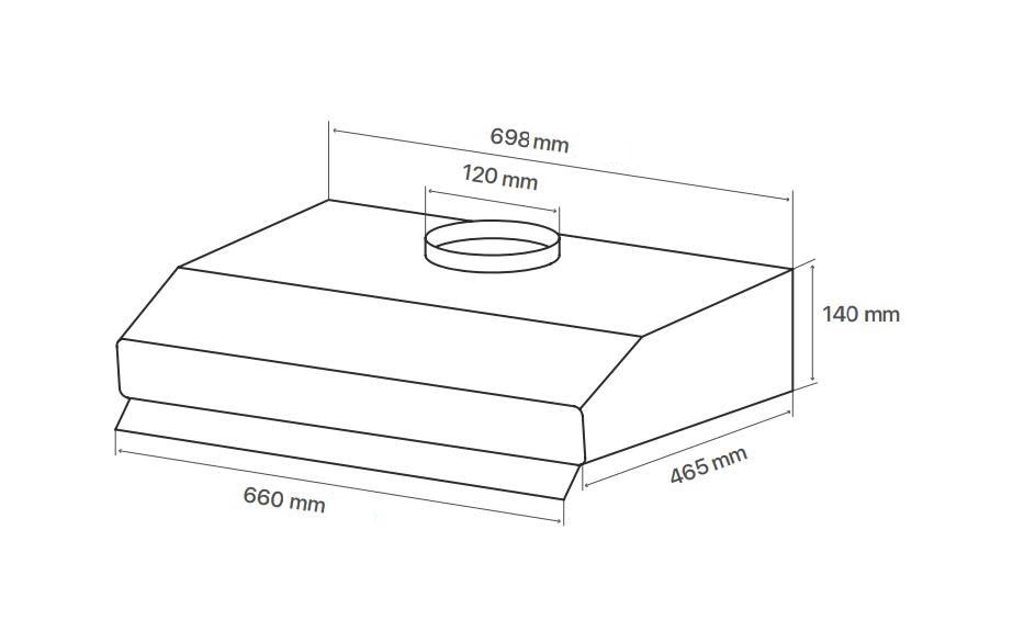 Máy Hút Mùi Canzy CZ-70I50
