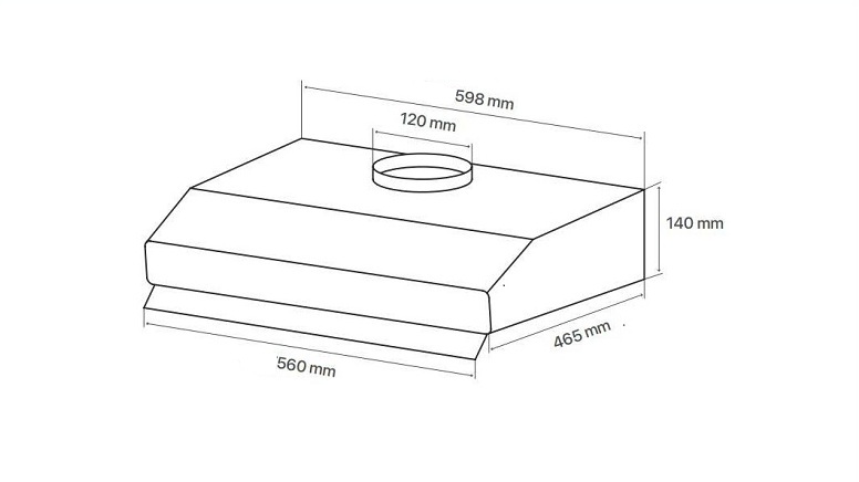 Máy Hút Mùi Canzy CZ-H2060CD