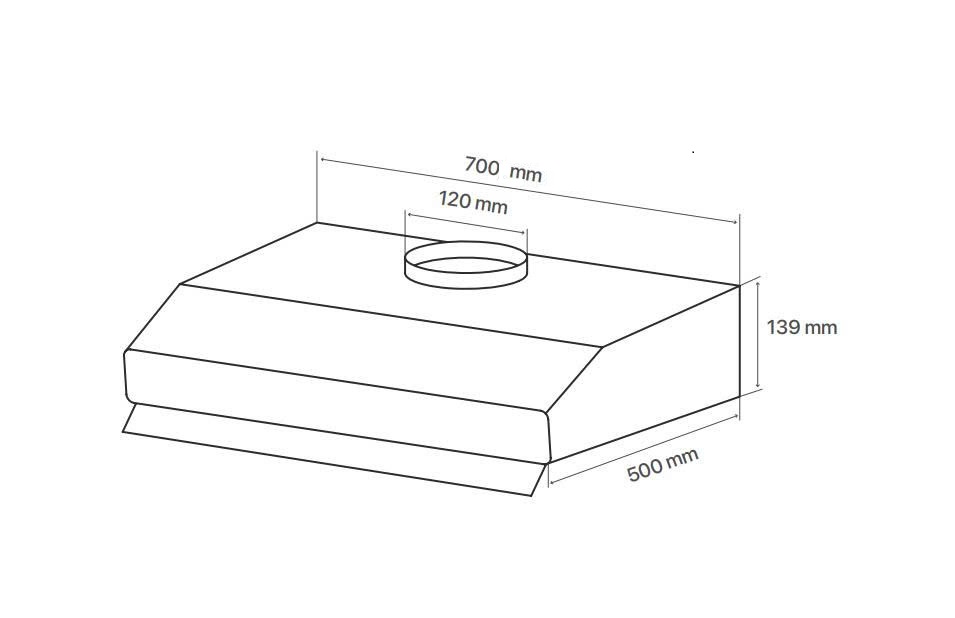 Máy hút mùi Canzy CZ-2277BB