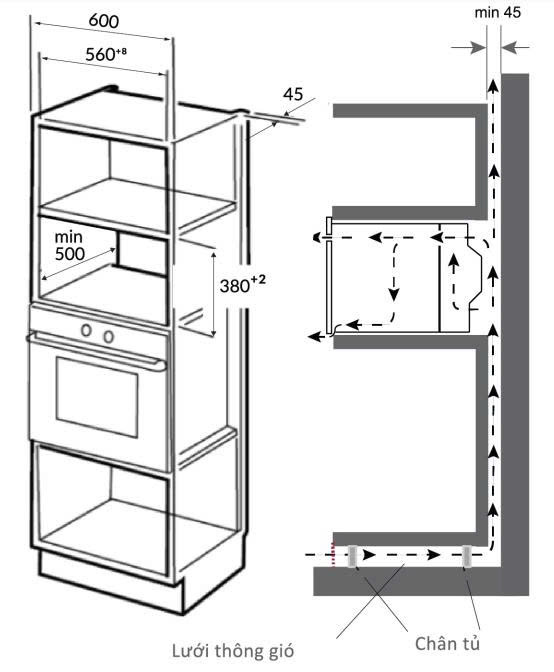 Lò vi sóng Eurosun MWO-28EUR | MWO-28EU.